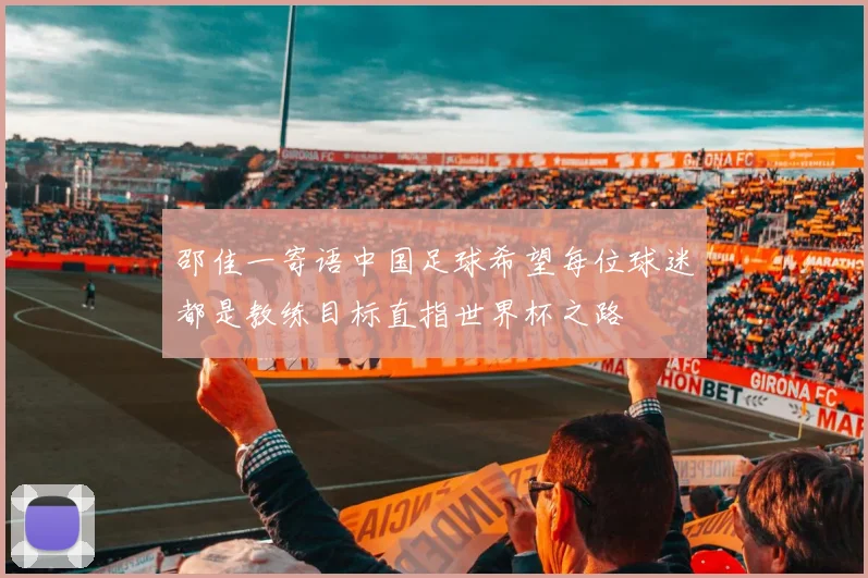 邵佳一寄语中国足球希望每位球迷都是教练目标直指世界杯之路